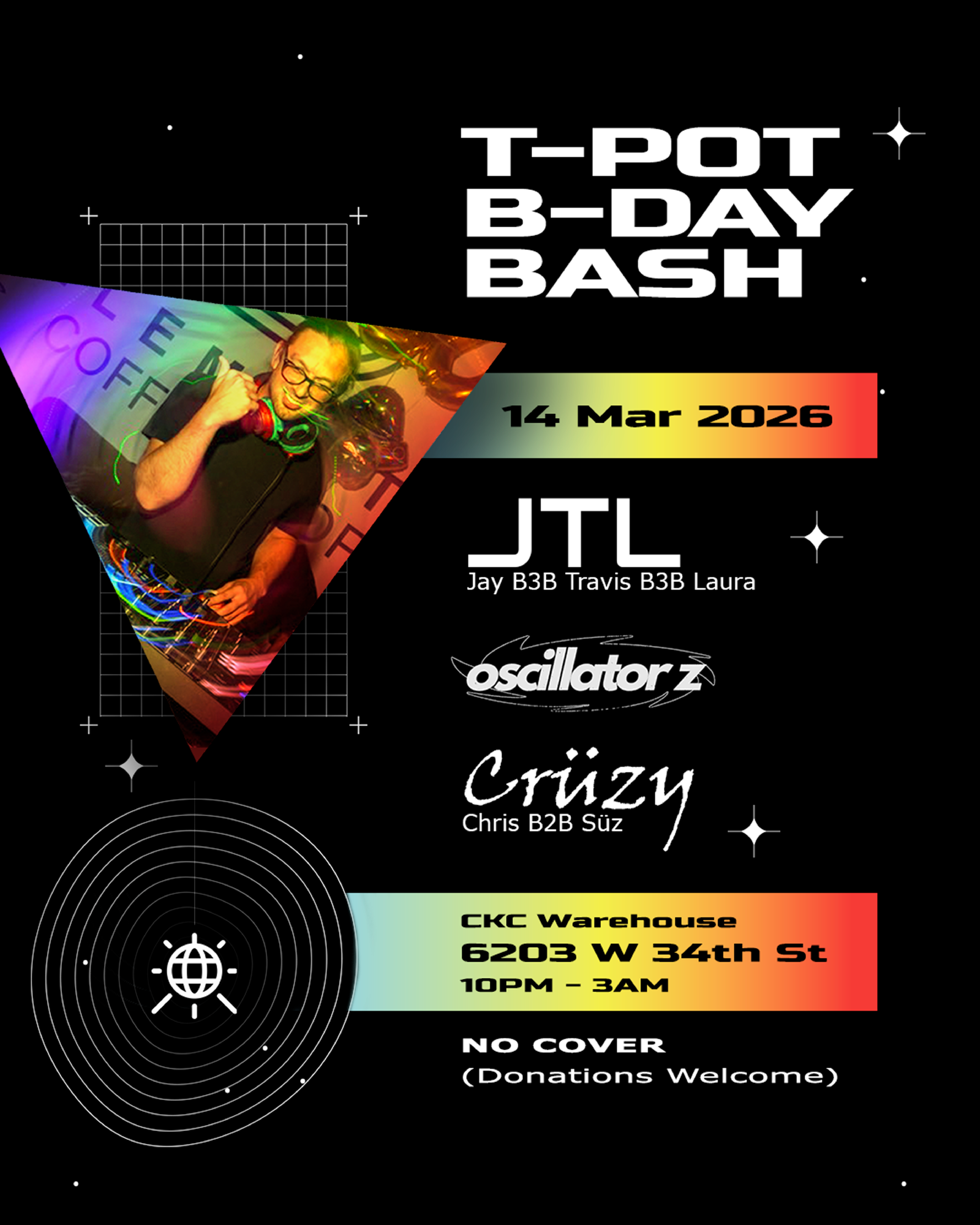 T-POT B-DAY BASH